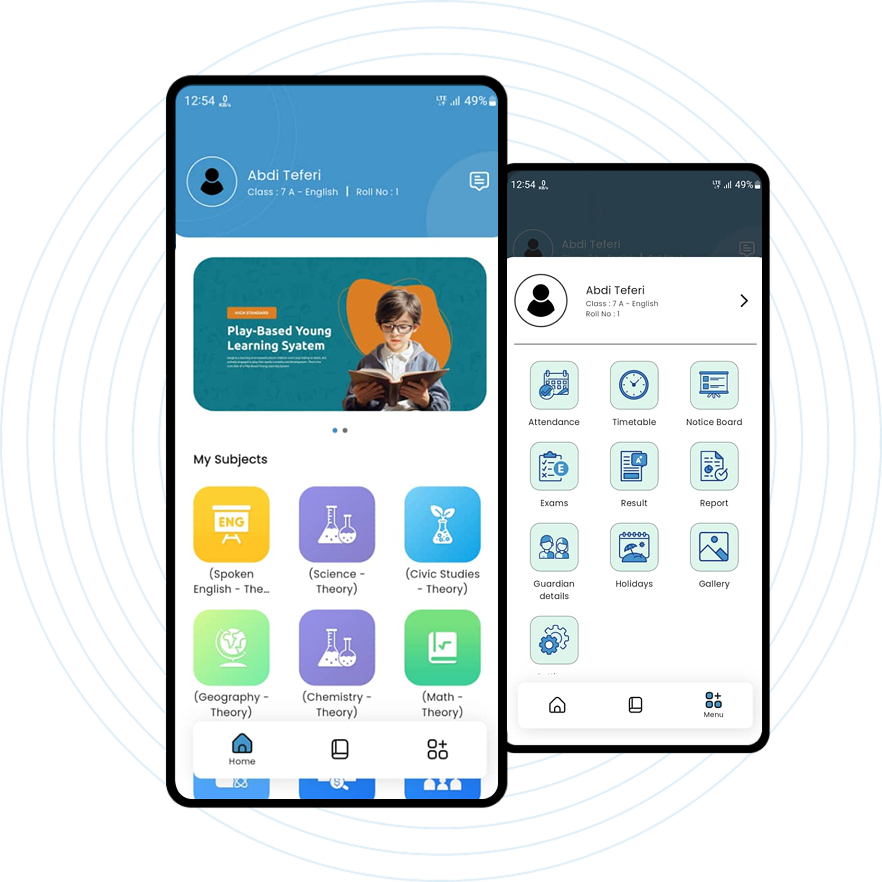 MyEdu mobile apps for students and staff
